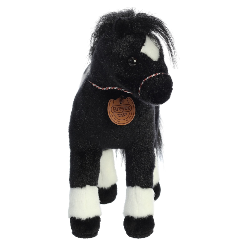 Breyer Black and White Plush Horse Toy